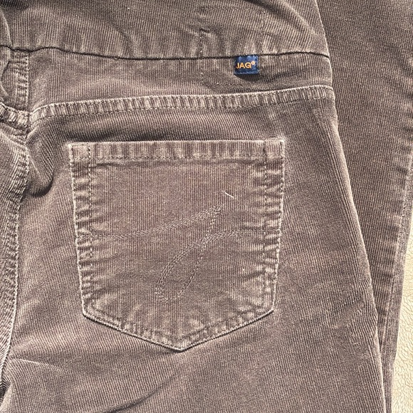 Jag Jeans Smoky Dark Gray Corduroy Pants/Jeans Women’s Size 12P - Picture 1 of 9